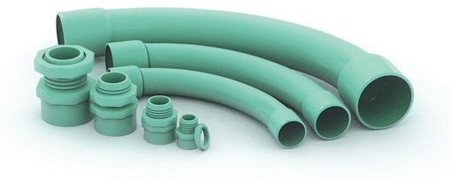 Codo Pvc Verde 100Mm (4″”) X 90° SKU: CoDoP100