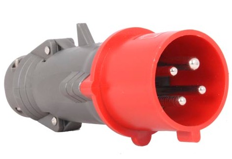 Legrand Clavija Aerea 3P+T 32A 440/460V 11H Rojo Ip44 Hypra SKU: 52351