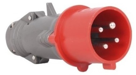 Legrand Clavija Aerea 3P+T 63A 380/415V 6H Rojo Ip44 Hypra SKU: 53843