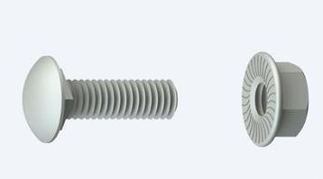 CABLOFIL tornillo más tuerca 6x20 zinc (precio por pieza) SKU: BTRCC-6X20-EZ