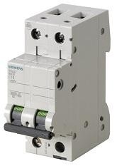 Siemens Int Termomag P/Riel 2P 6A C 6Ka 440Vac 60Vdc SKU: 5SL6206-7CC