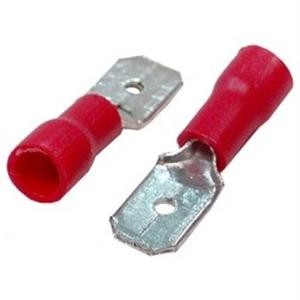 Faston macho aislado PIDG 22-16 AWG rojo SKU: 155124-1