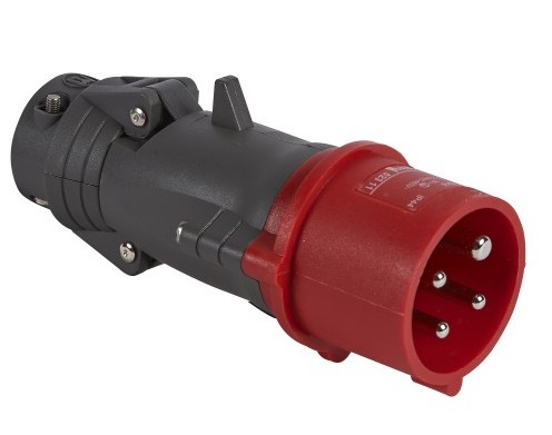 Legrand Clavija Aerea 3P+T 16A 440/460V 11H Rojo Ip44 Hypra SKU: 52311